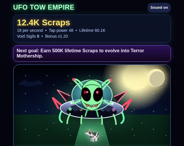 UFO Tow Empire cover art